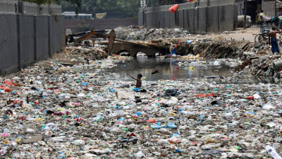 Slum i Indien