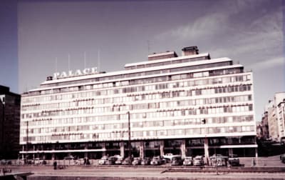 Hotelli Palace 1960-luvulla.