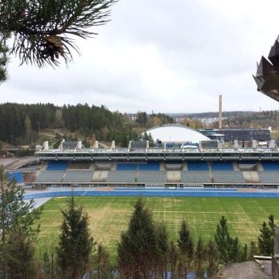 Lahden urheilukeskus ja stadion.