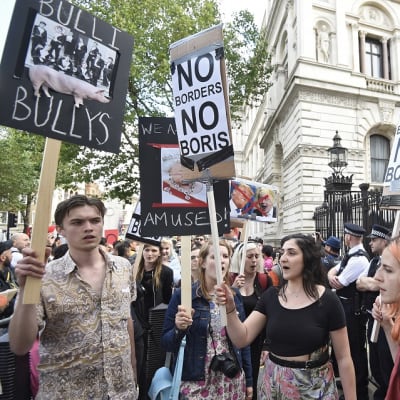 Mielenosoitus Lontoossa Brexitiä vastaan