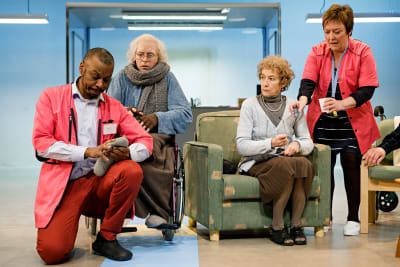 David Robertson, Johan Aspelin, Birgitta Schoultz-Ekblad, Carola Sarén. Foto: Linus Lindholm
