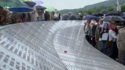 Minnesmärke över folkmorden i Srebrenica, 12.07.2009
