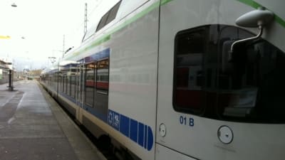 Tåg i Helsingfors