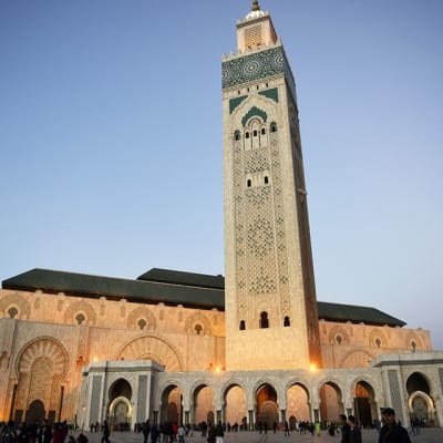 Hassan II -moskeija Casablancassa.