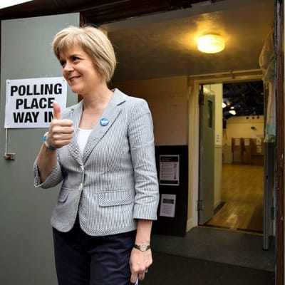Nicola Sturgeon.