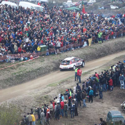 Jari Ketomaa Portugalin MM-rallissa.