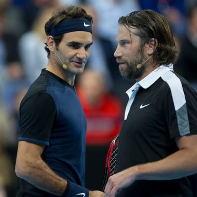 Roger Federer ja Peter Forsberg