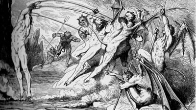Gustave Dorés ritning från Dantes Divine Comedy