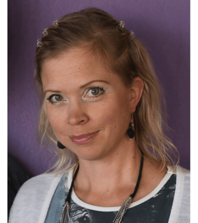 Aivotutkija ja tiedetoimittaja Tiina Huttu.