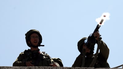 Inte en enda israelisk soldat dödades eller skadades medan 16 palestinier dödades och över 1 400 skadades