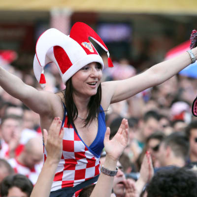 Kroatian kannattaja.
