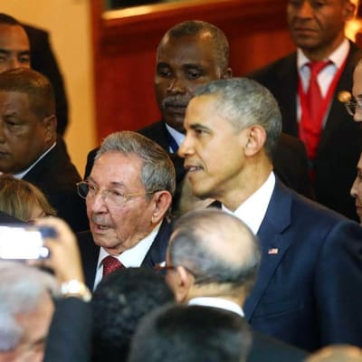 Castro och Obama träffades för samtal