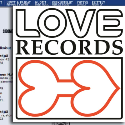 Love Recordsin logo