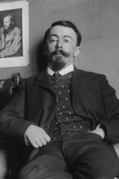 Den franska författaren Charles-Louis Philippe ca 1905.