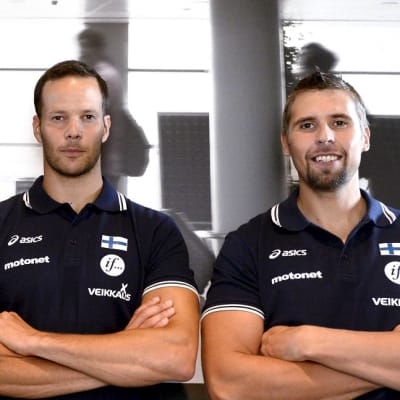 Tero Pitkämäki ja Antti Ruuskanen kuvassa