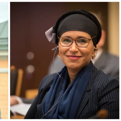 Sari Somppi och Ramieza Mahdi 