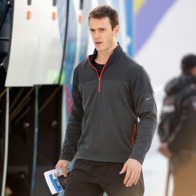 Kanadan Jonathan Toews lähikuvassa.