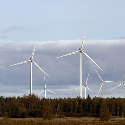 Vindkraftsverk i Kalajoki.
