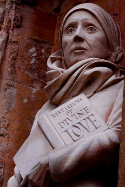 Staty av Julian av Norwich