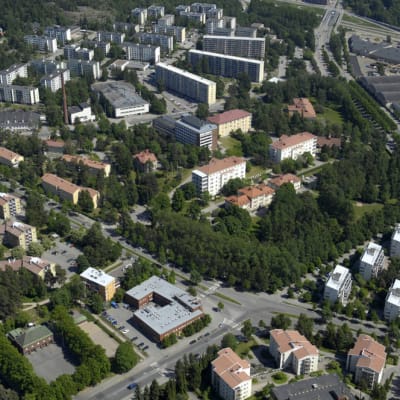 Forsby sjukhusområde i dag.