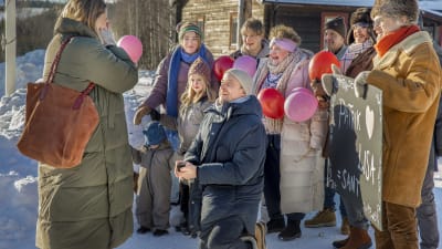 Scen ur filmen Länge leve Bonusfamiljen.