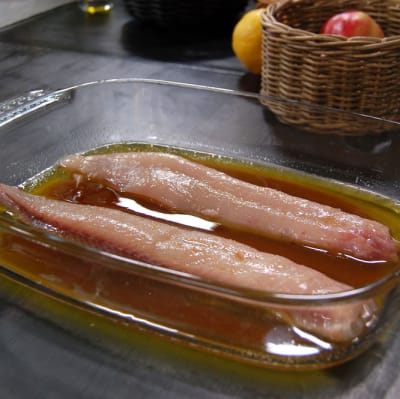 Ugnsbakad braxen som kräver mycket smör.