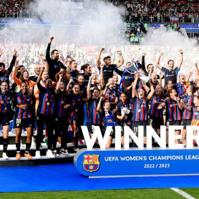 Barcelona firar CL-titeln.