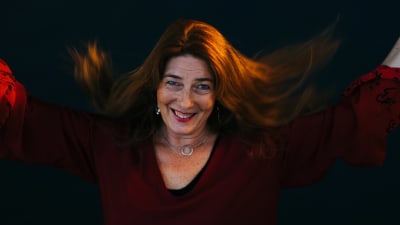 Författaren och skådespelaren Henrika Andersson.