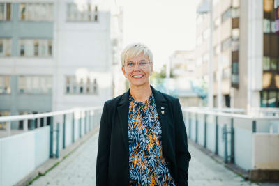 Inger Damlin,  förbundsordförande för FSL.