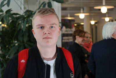 David Lillqvist vid Soc & kom