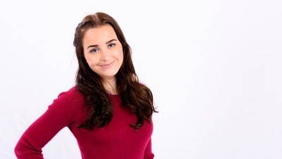 Luciakandidat nummer 7 Victoria Turunen.