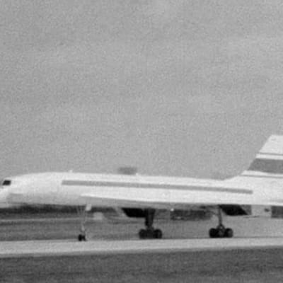 Concorde laskeutuu
