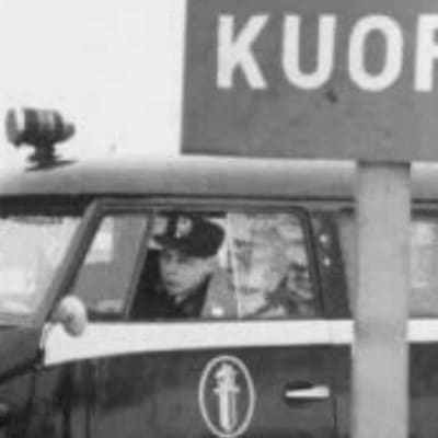 Poliisiauto Kuopiossa