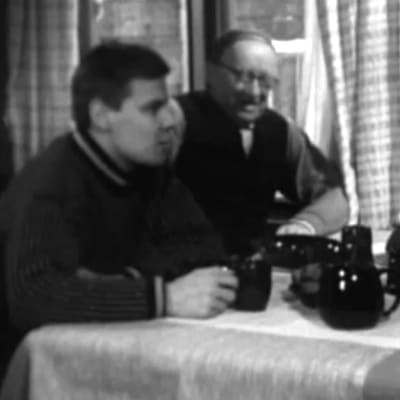 Kuvakaappaus ohjelmasta Veljmiehen televisio (1962)