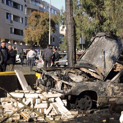 Efter explosion i syrien