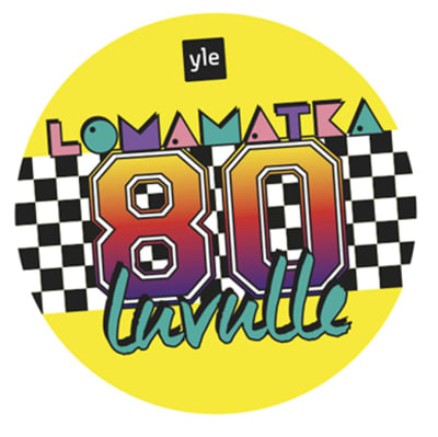 Lomamatka 80-luvulle .ohjelman logo