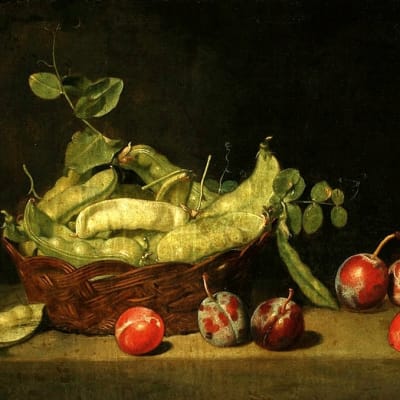 Mateusz Tokarski Still life with pea; National Museum in Warsaw