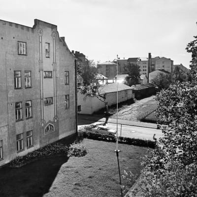 Utsikt över Sandögatan 1968.