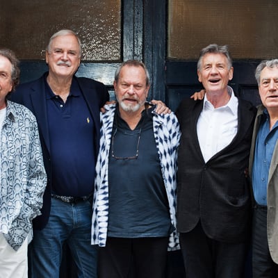 Eric Idle, John Cleese, Terry Gilliam, Michael Palin ja Terry Jones