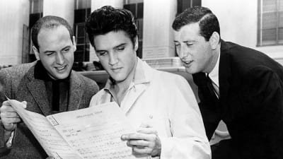 Mike Stoller, Elvis Presley, Jerry Leiber