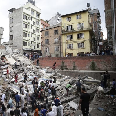 Nepalin maanjäristys.