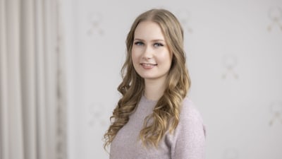 Luciakandidat nr. 5 Ida Wirén.