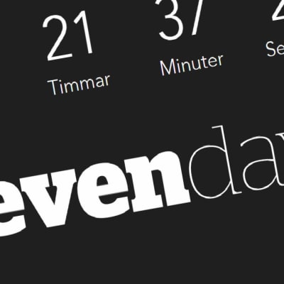 Den finlandssvenska bloggsajten sevendays.fi