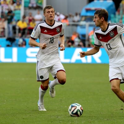 Thomas Müller pamautti hattutempun.