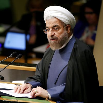 Iranin presidentti Hassan Rouhani.