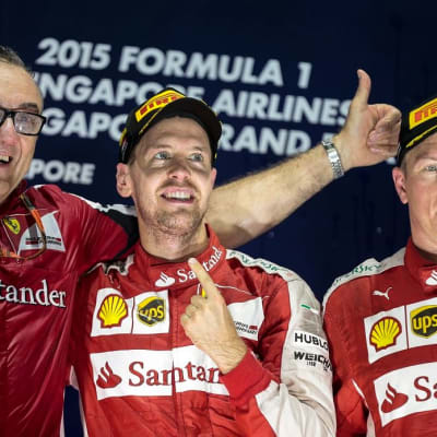 Ferrarin juhlat vauhdissa