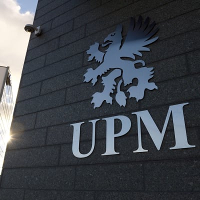 Metsäteollisuusyhtiö UPM:n logo.