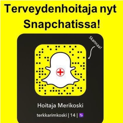 Kuvakaappaus Snapchatista