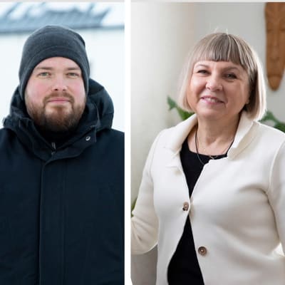 Mihael Ionin, Marina Hämäläinen ja Timofei Kudrjavtsev.