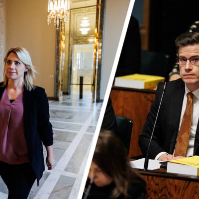 Saara-Sofia Siren ja Pekka Aittakumpu.
